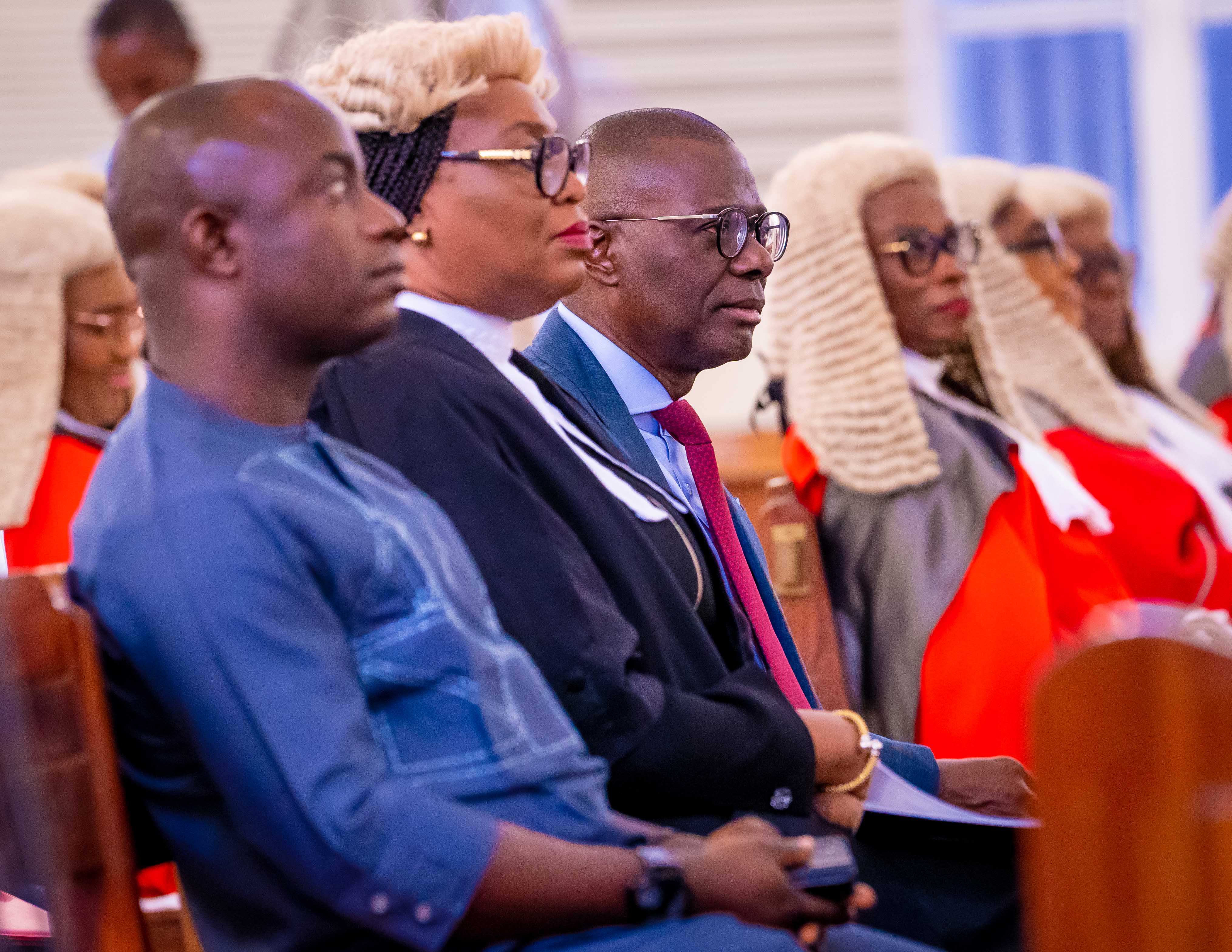 SANWO-OLU REITERATES ADMINISTRATION'S SUPPORT FOR JUDICIARY